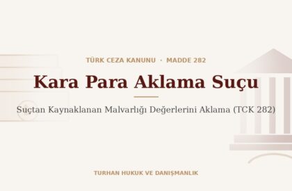 Kara para aklama suçu TCK 282